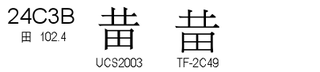 U+24C3B